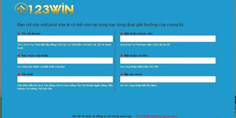 Quy trình đăng nhập 123Win chuẩn xác nhất cho người mới